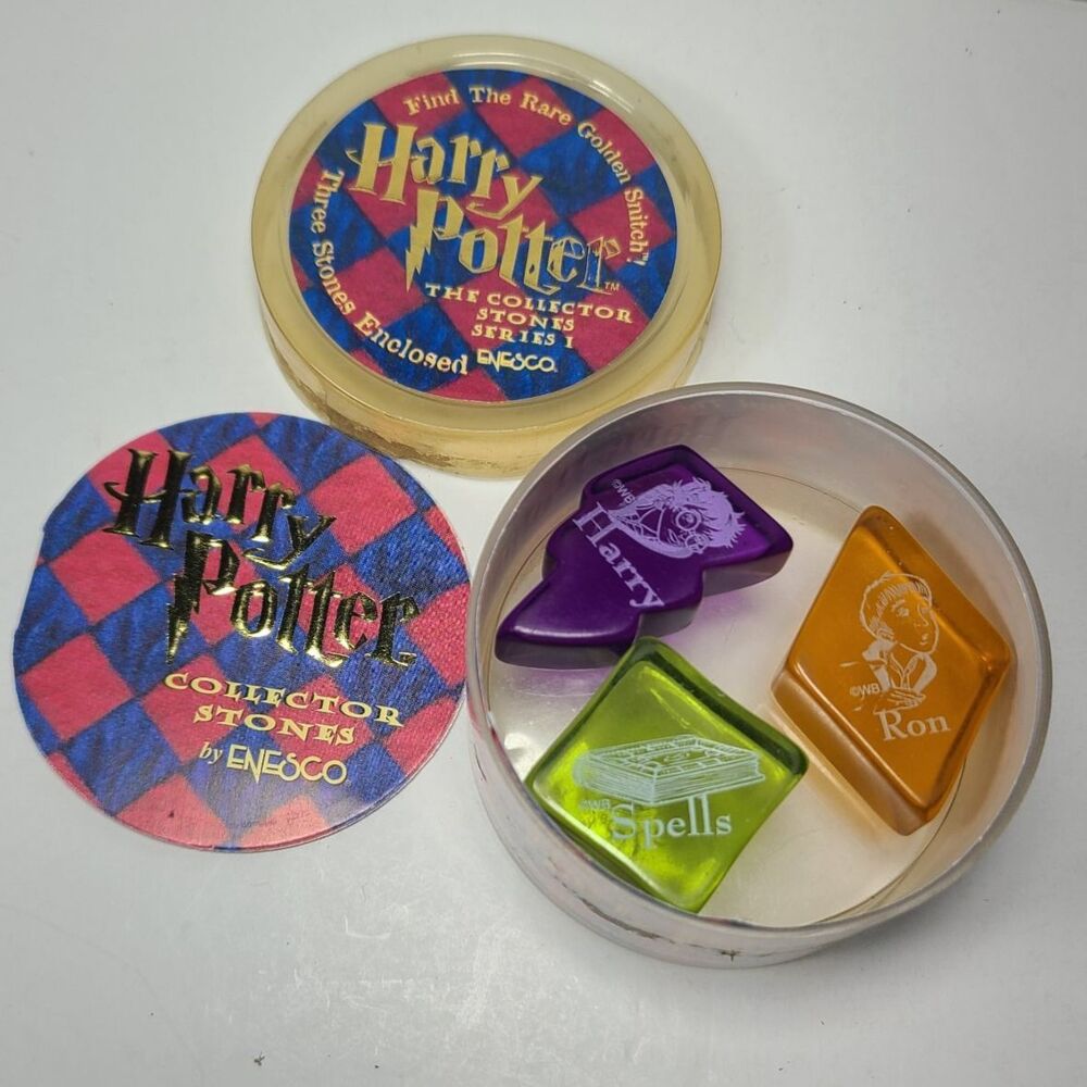 HARRY POTTER COLLECTOR STONES SERIES 1 BY ENESCO (3 Stones)